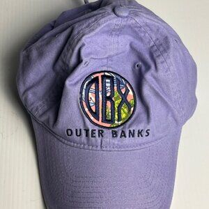 Unisex Outer Banks Purple cap with OBX logo, one size fits all - NEW